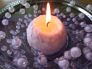 Kynttilätalo Tunnelmapallo kynttilä käsintehty steariini kynttilä useita värejä